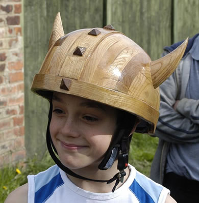 wood mortorbike helmet
